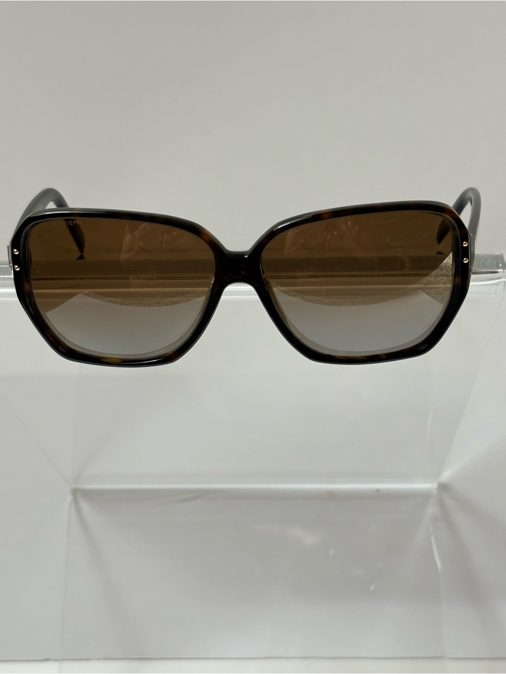 Prada Women’s SPR 16M Polarized Sunglasses Brown Tortoise Made in Italy! 🇮🇹 - Picture 2 of 6
